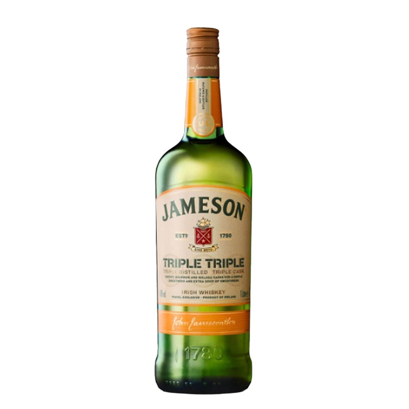 Jameson Triple Triple Blended Irish Whiskey