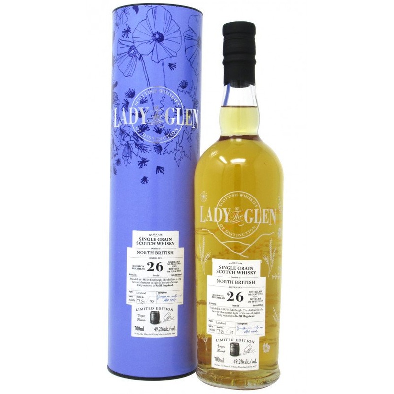 North British Lady Of The Glen Single Cask #200308 1991 26 Year Old Whisky | 700ML
