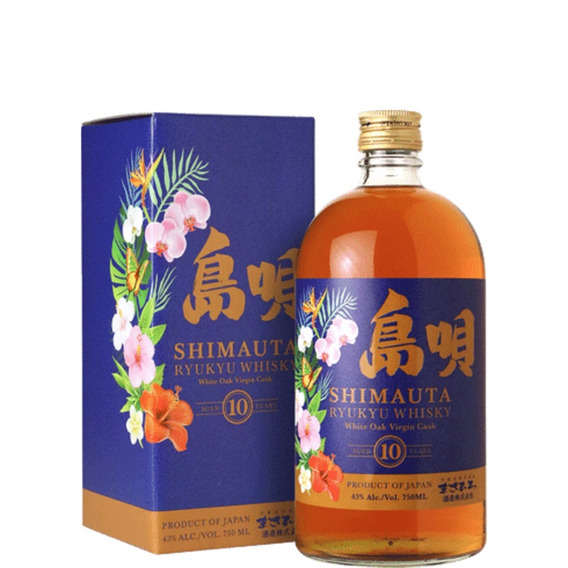 Shimauta 10 Year Old Ryukyu Japanese Whiskey