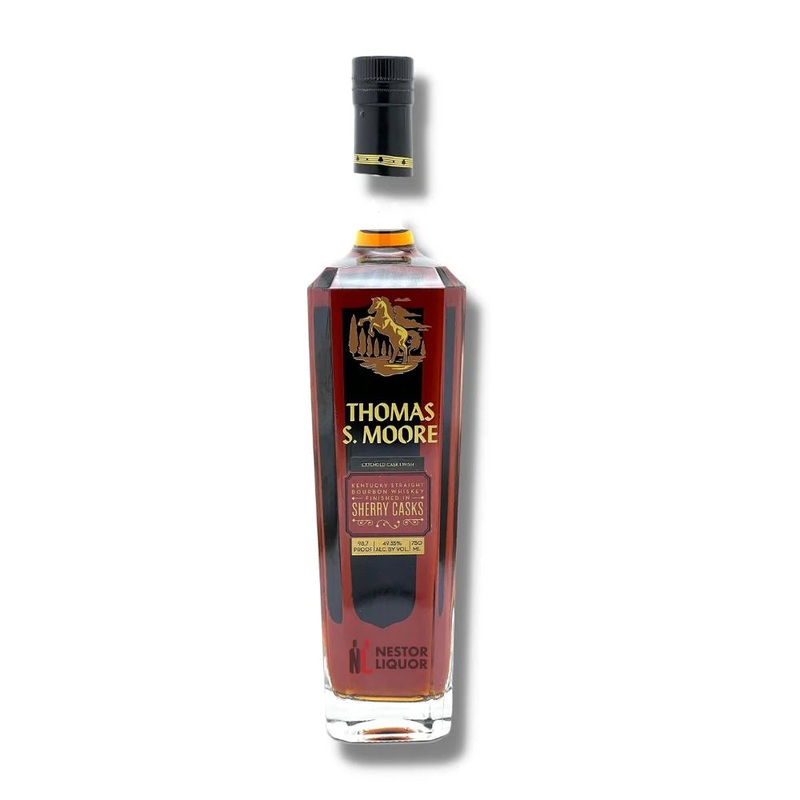 Thomas S. Moore Extended Cask Finish Bourbon Finished In Sherry Casks Whiskey
