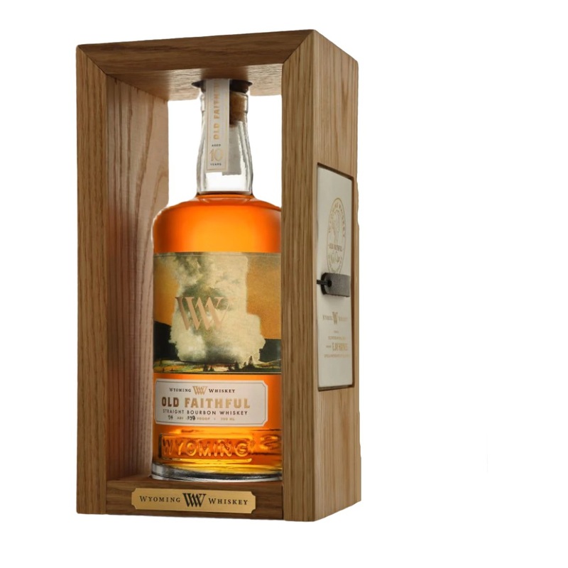Wyoming Whiskey Old Faithful 10 Year Old Bourbon