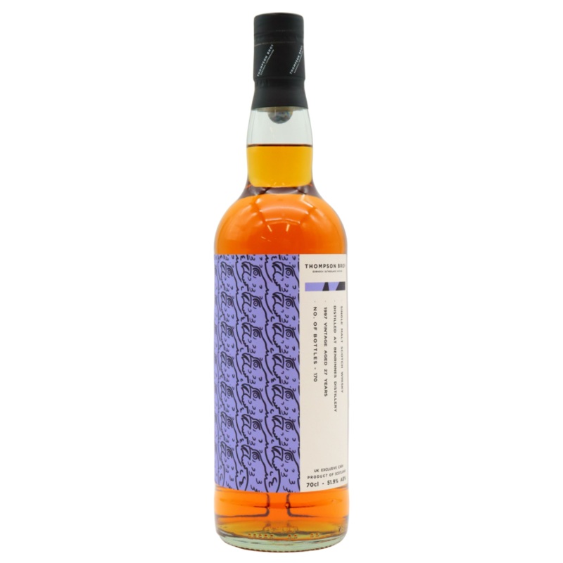 Benrinnes Thompson Bros 27 Year Old 1997 Vintage Single Malt Scotch Whisky | 700ML