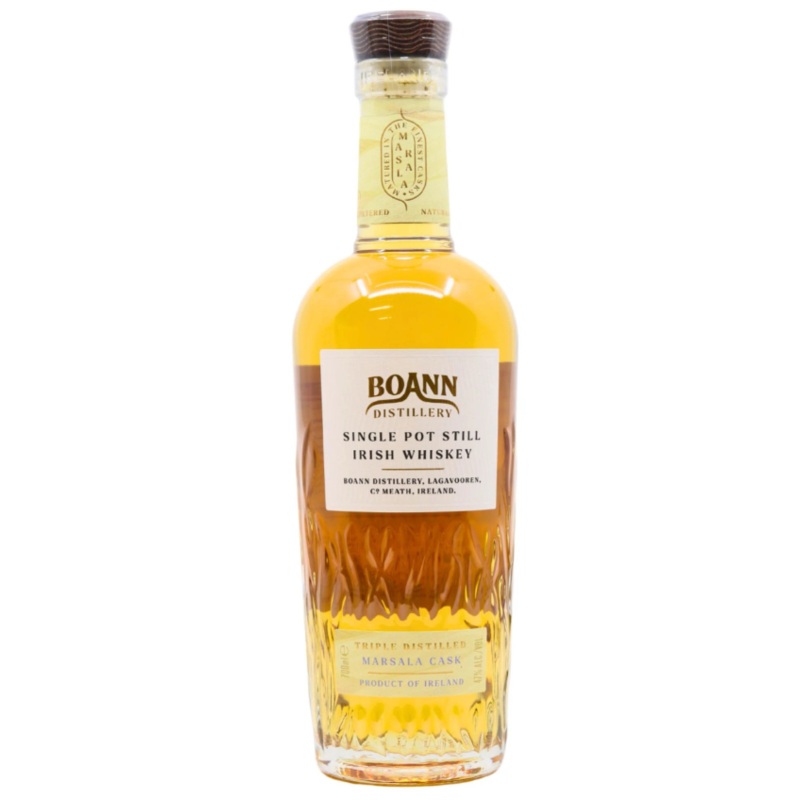Boann Distillery Marsala Cask Single Pot Still Irish Triple Distilled Irish Whiskey | 700ML
