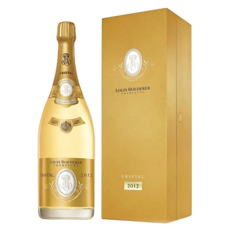 Louis Roederer Cristal Millsim Brut Champagne 2012 1.5L (Magnum) With Gift Box
