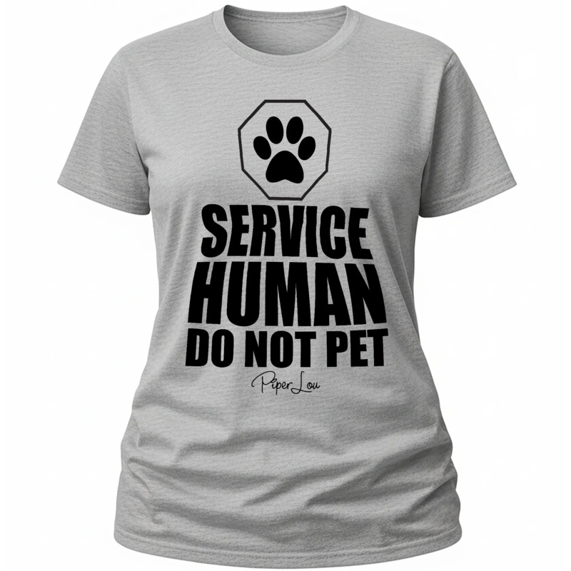 Service Human - Classic Tee White