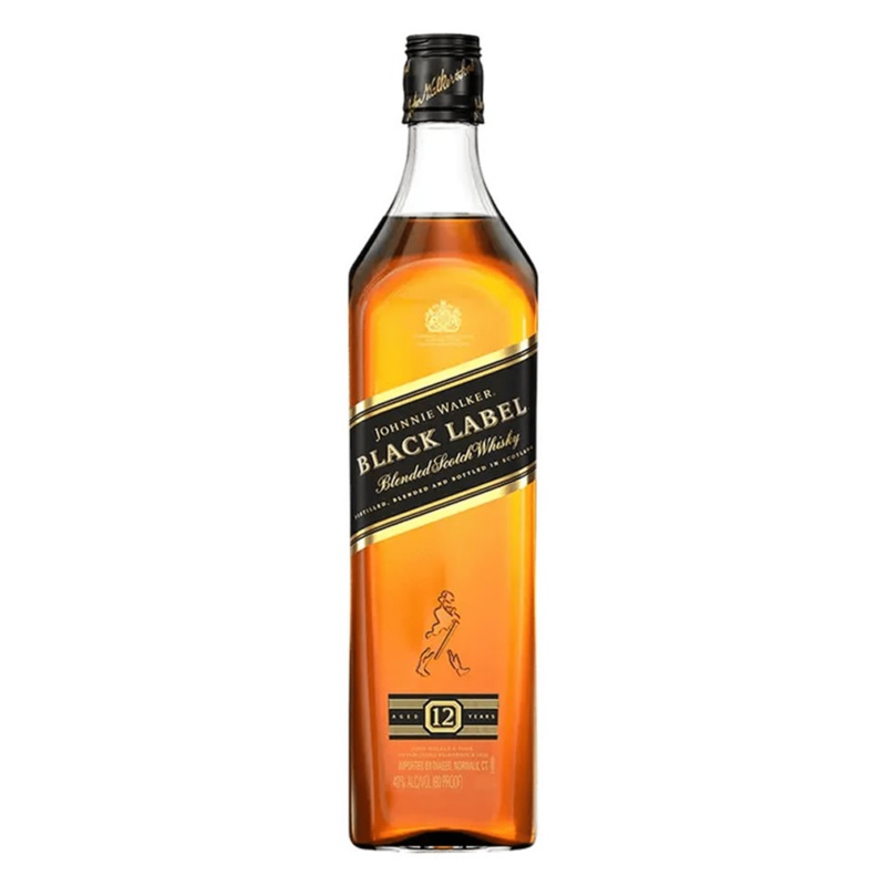 Johnnie Walker Black Label Blended Scotch Whisky 375ml