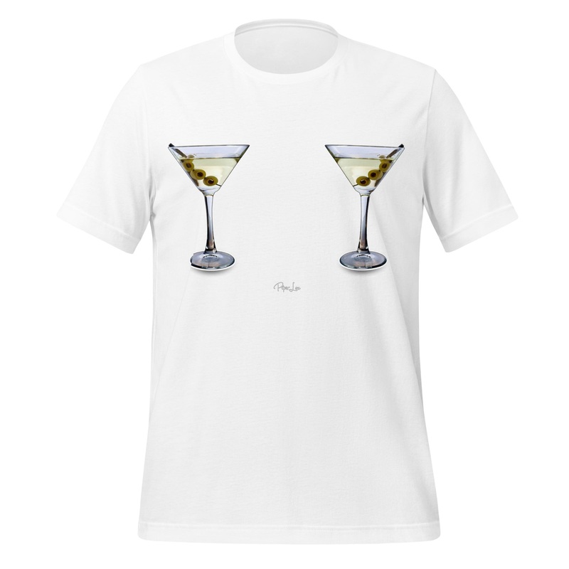 Martinis Premium Tee White