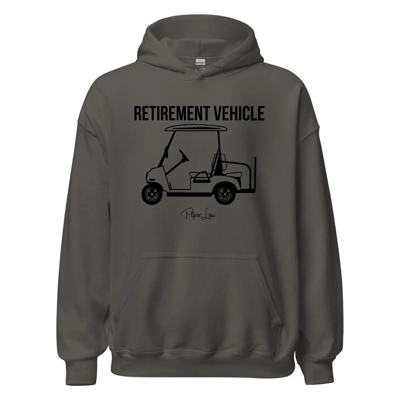 Retirement Vehicle - Graphic Hoodie White