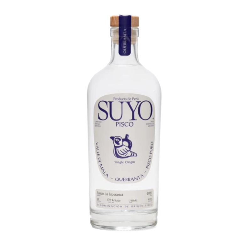Suyo Pisco No. 1 - Quebranta Pisco Puro Brandy
