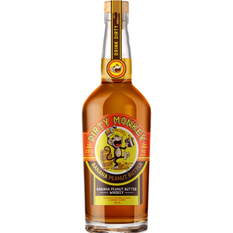 Dirty Monkey Banana Peanut Butter Whiskey