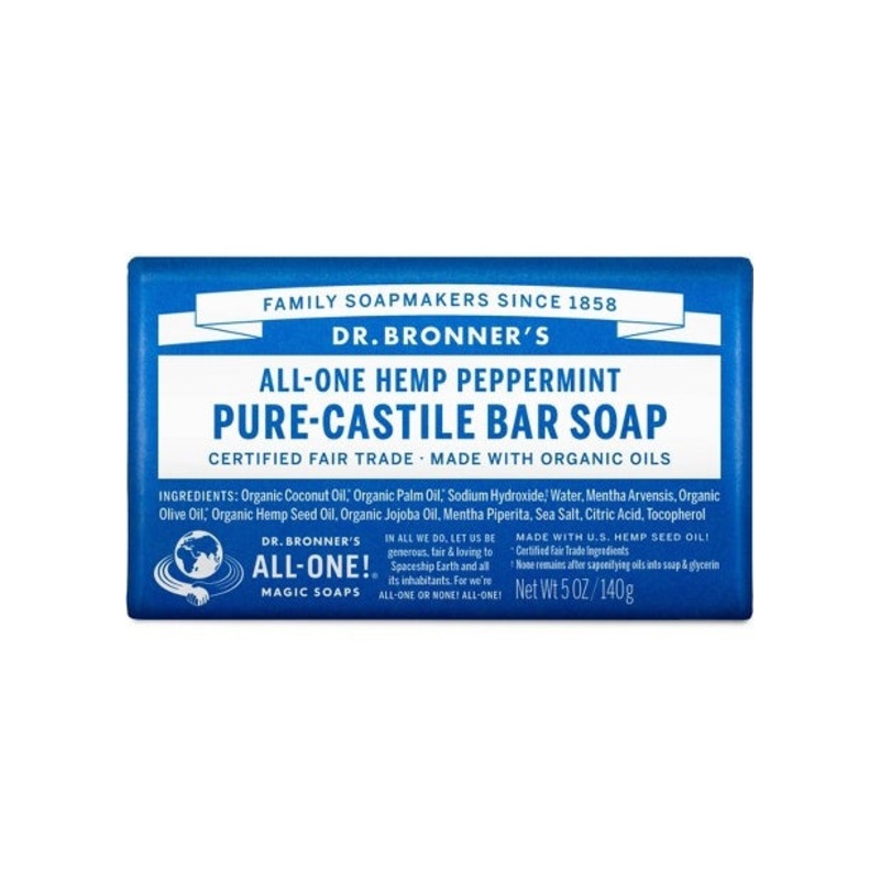 DR. BRONNER Hemp Peppermint Bar Soap
