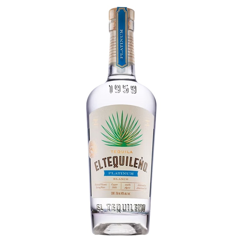 El Tequileo Platinum Tequila 750ml