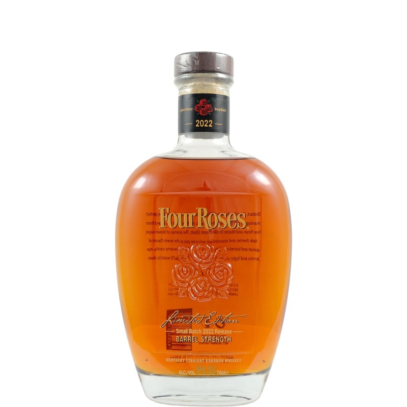 Four Roses Limited Edition - Small Batch 2022 Release - Barrel Strength (14 Year Old) Kentucky Straight Bourbon Whisky | 700ML