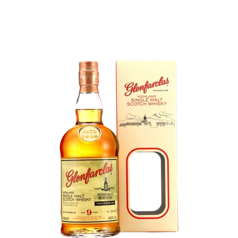 Glenfarclas 09-year-old 6th of a limited edition set 9 Year Old 2021 Release Single Malt Scotch Whisky | 700ML