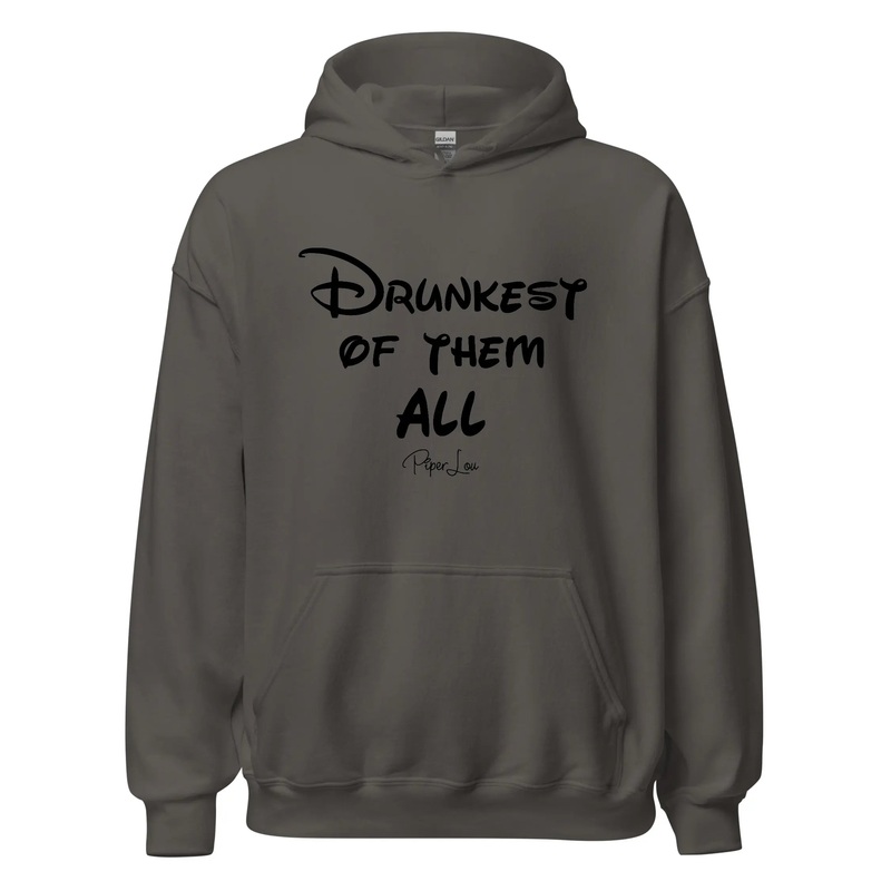 Drunkest Of Them All - Graphic Hoodie White