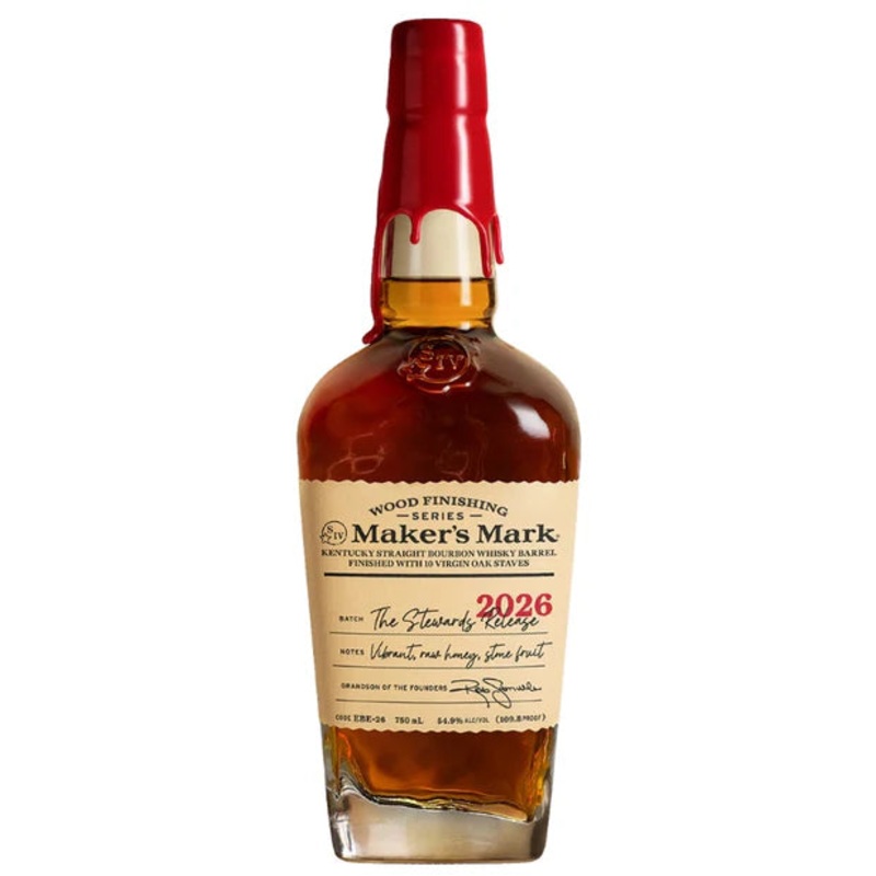 Maker's Mark Wood Finishing Series 2026 The Stewards Release Kentucky Straight Bourbon Whiskey