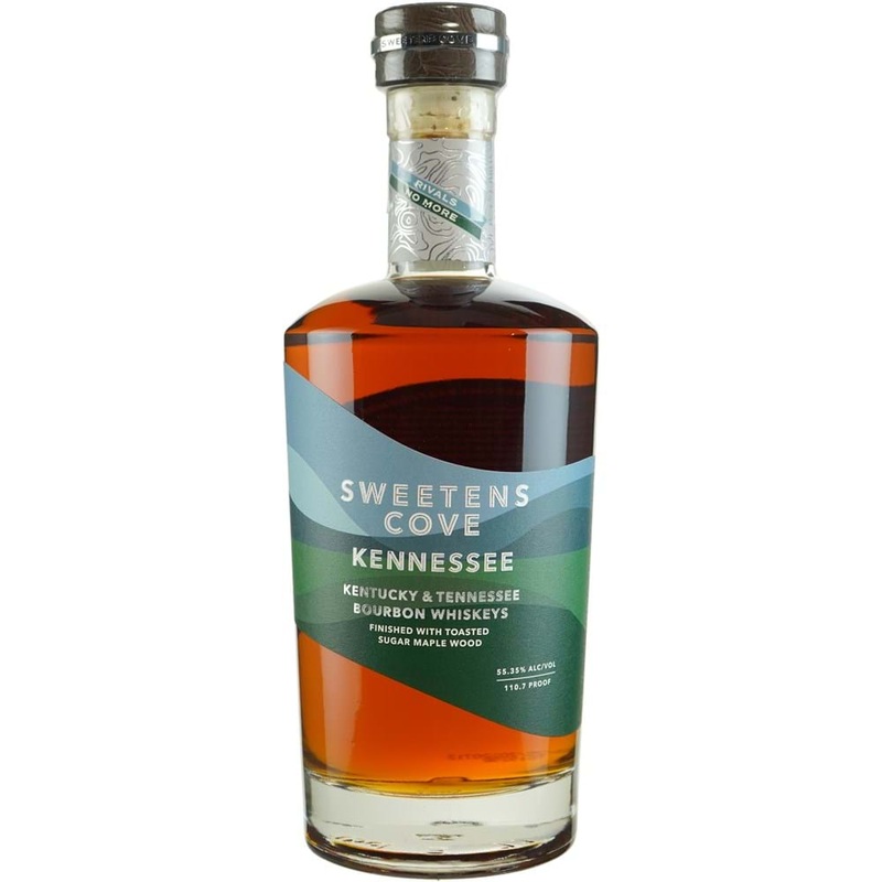 Sweetens Cove Kennessee KY & TN Bourbon Finished with Toasted Sugar Maple Wood Whiskey
