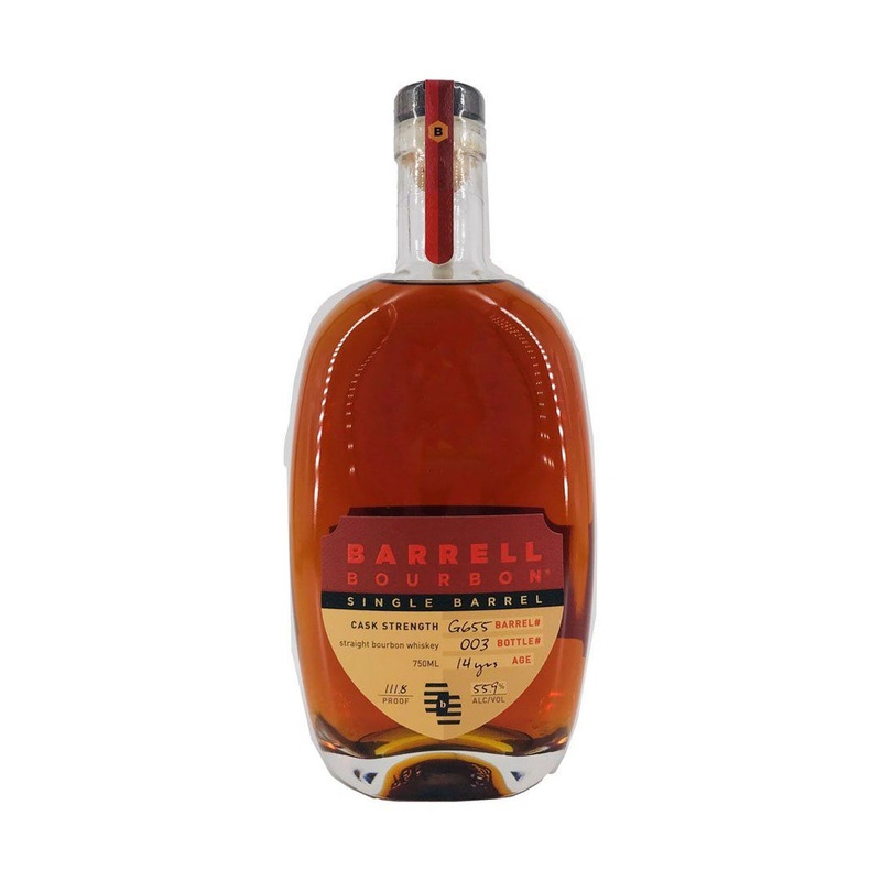 Barrell Bourbon Single Barrel 14 Year Old #G655 111.8 Proof Whiskey