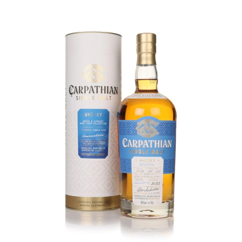 Carpathian Commandaria Cask Finish Greek & Cypriot Wine Cask Collection Single Malt Whisky | 700ML