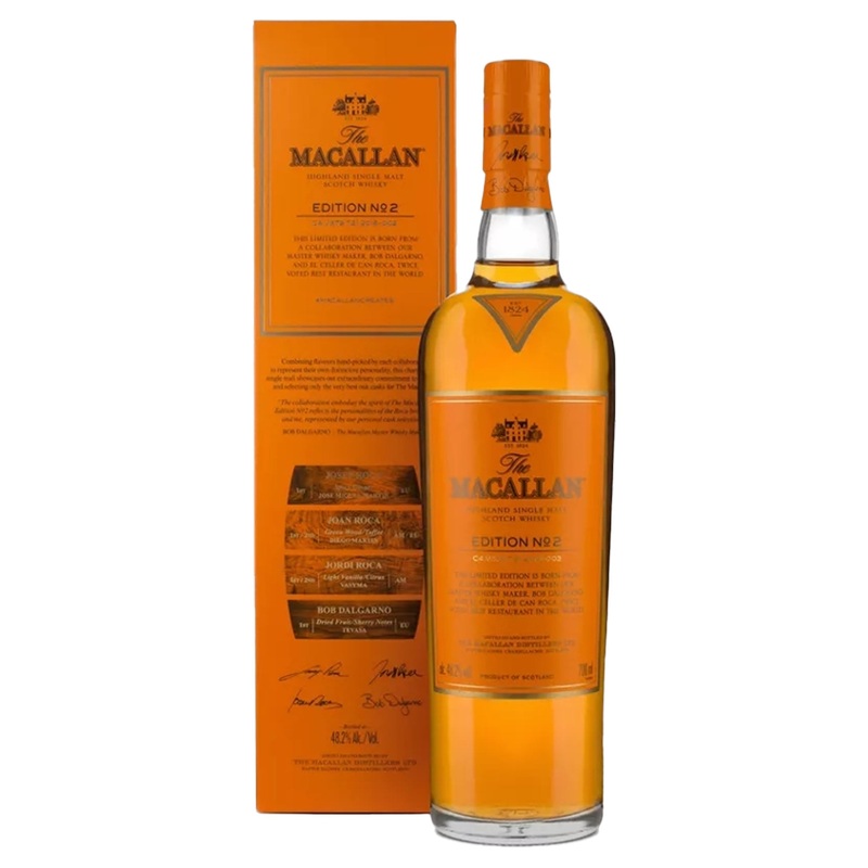 The Macallan Edition No. 2 Scotch Whisky 750ml