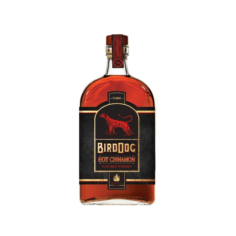 Bird Dog Hot Cinnamon Flavored Whiskey 70 Proof 750ml