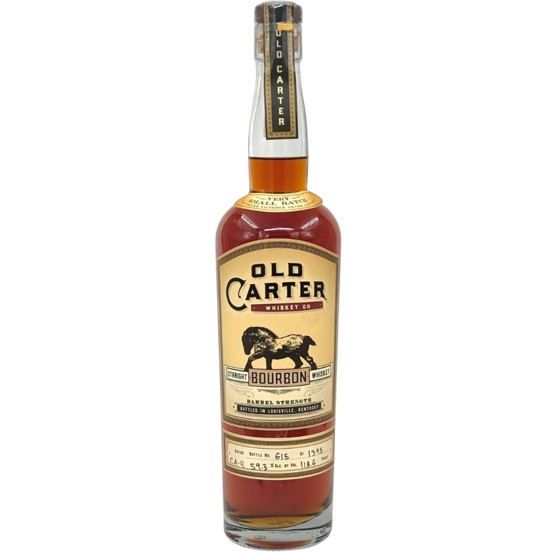 Old Carter Straight Bourbon Whiskey Barrel Strength (Batch CA-4)