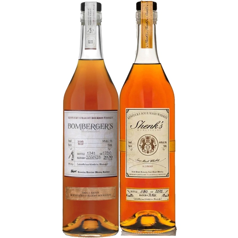 Bomberger's Declaration & Shenk's Homestead Sour Mash 2024 Whiskey Bundle