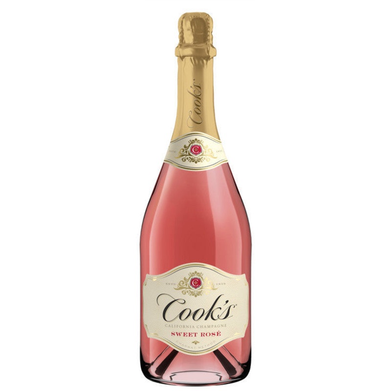 Cook'S Sparkling Sweet Rose Champagne California