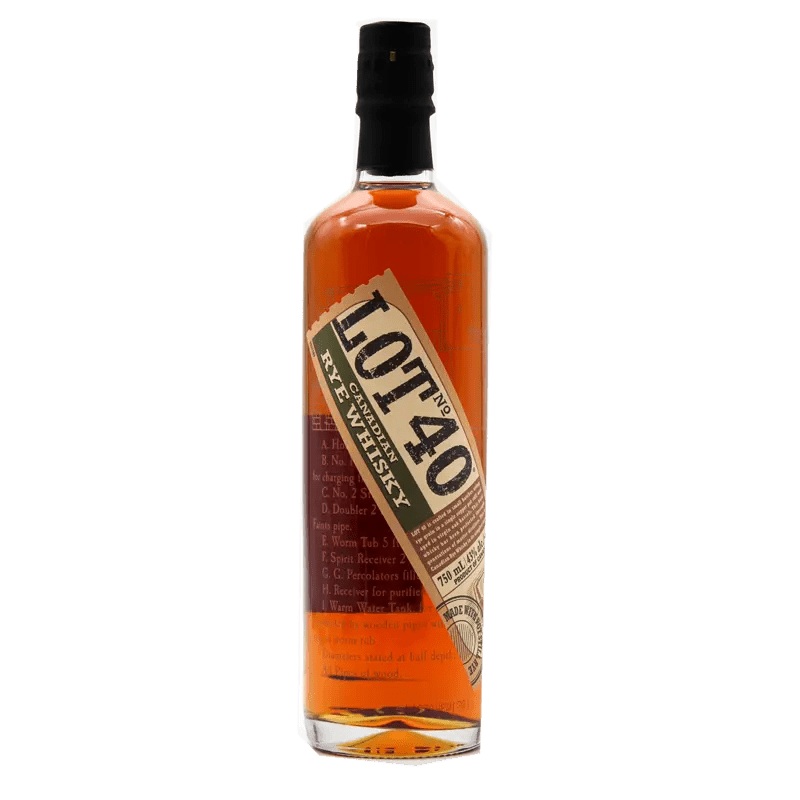Lot No.40 Canadian Rye Whiskey 750mL