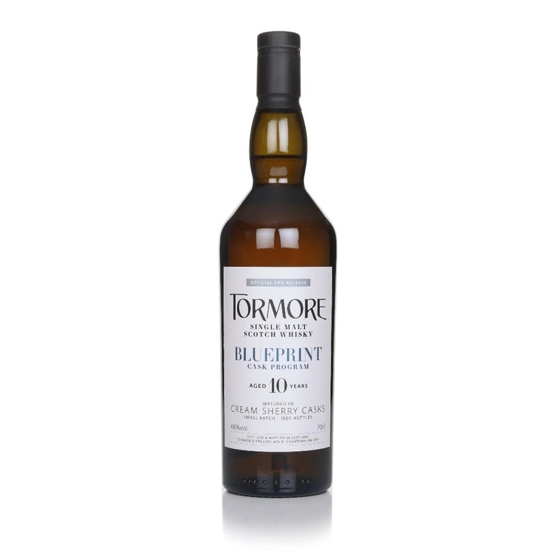 Tormore Blueprint 10 Year Old Cream Sherry Single Malt Scotch Whisky | 700ML