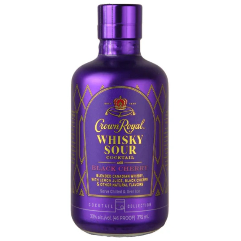 Crown Royal Sour Black Cherry Canadian Whisky | 375ML