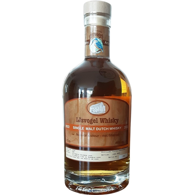 De IJsvogel 4 Year Old Single Malt Dutch Whisky | 700ML