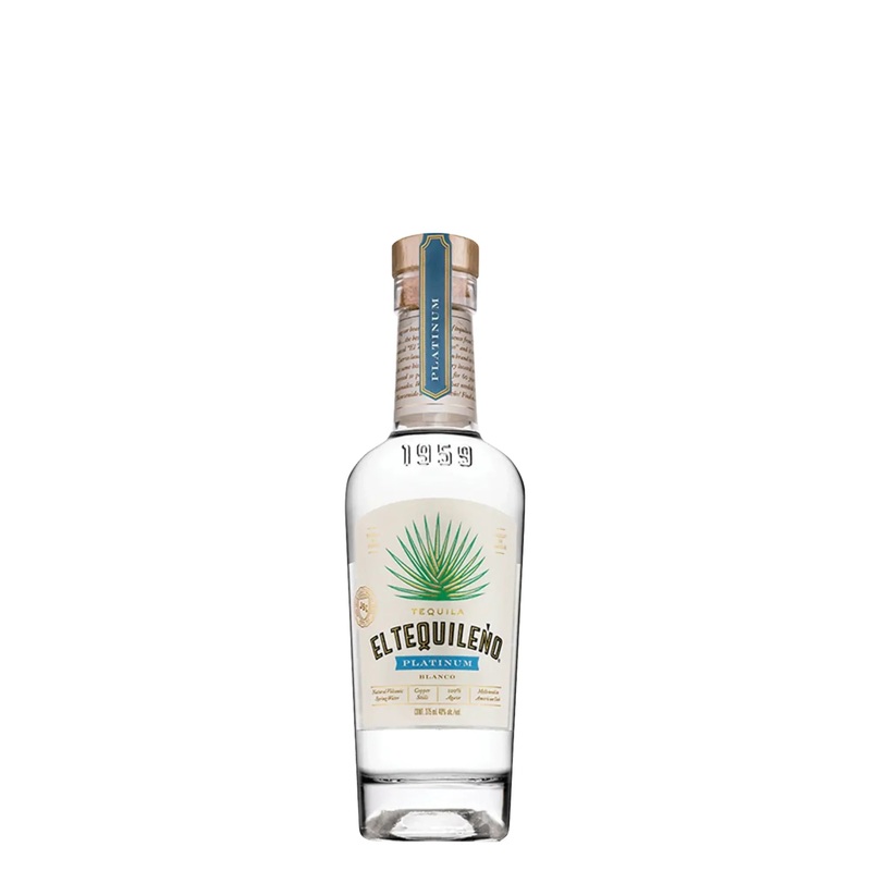 El Tequileno Blanco Platinum Tequila | 375ML