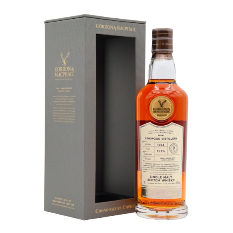 Linkwood Connoisseurs Choice Single Cask #12601202 28 Year Old 1994 Vintage Single Malt Scotch Whisky | 700ML
