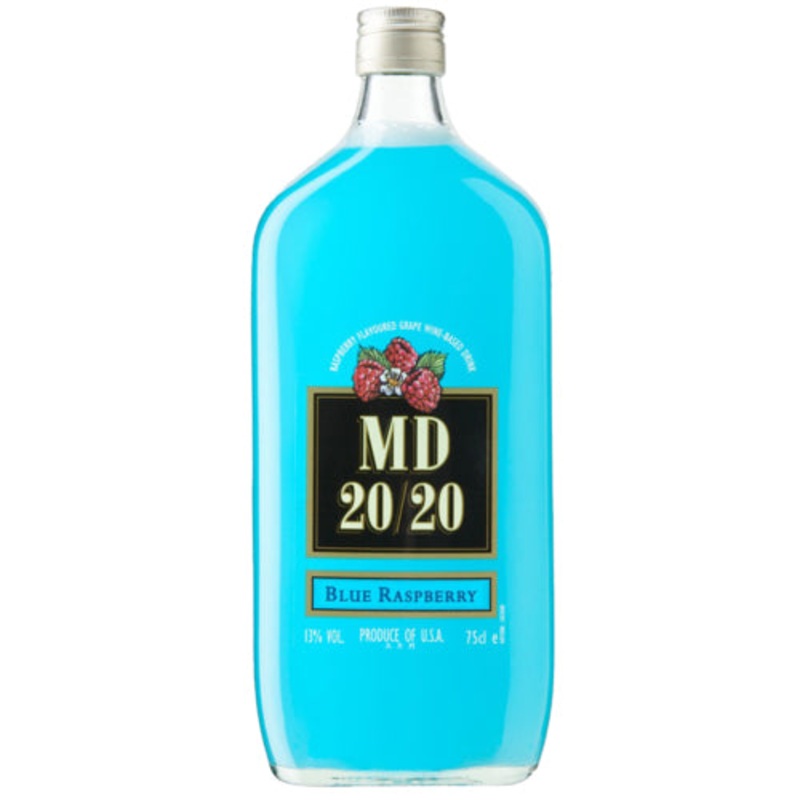 Md 20/20 Blue Raspberry - 750ML