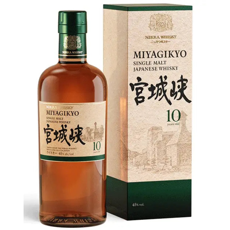 Nikka | Miyagikyo | 10 Year Old | Single Malt Japanese Whisky | 700ML