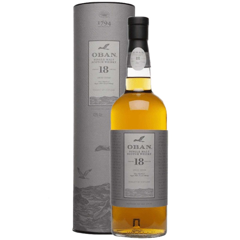 Oban 18 Year Single Malt Scotch Whisky