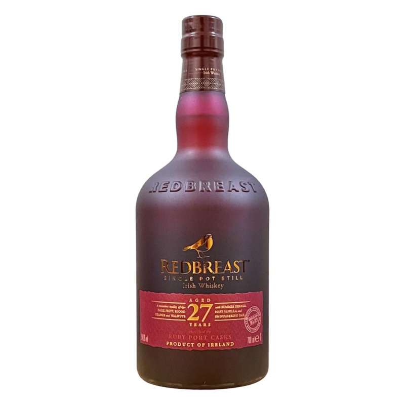 Redbreast 27 Year Ruby Port Casks Single Pot Still Irish Whiskey