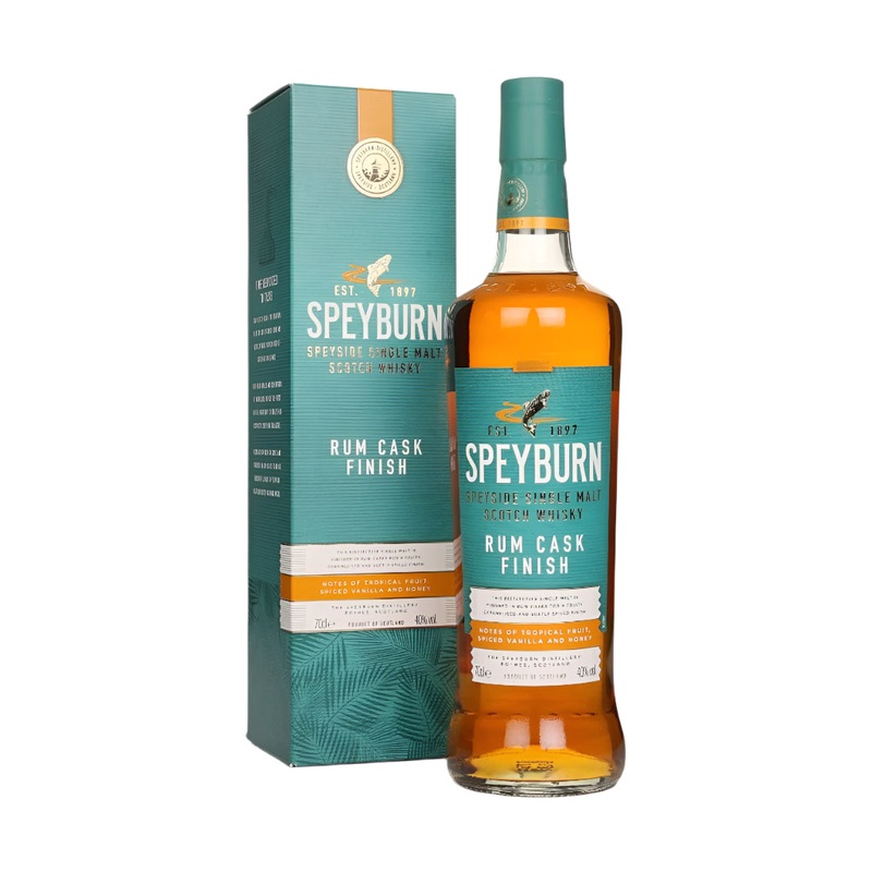 Speyburn Rum Cask Finish Single Malt Scotch Whisky | 700ML