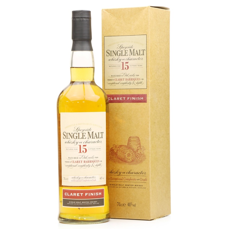 Undisclosed Speyside Claret Finish Speyside Single Malt 15 Year Old Whisky | 700ML