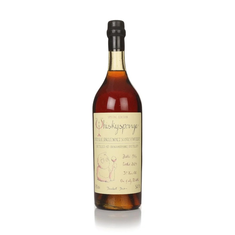 Cragganmore 37 Year Old 1986 Sponge Special Edition Single Malt Scotch Whisky | 700ML