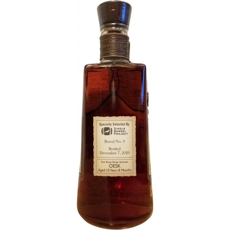 Four Roses SIngle Barrel Select Private Selection OESK 11 Year Old 2021 Release Cask #KW 33-10 Bourbon Whiskey