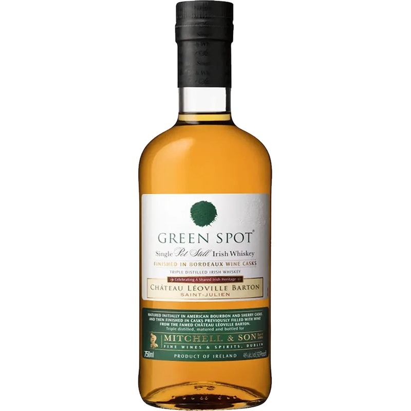 Green Spot Chateau Leoville Barton Finished In Bordeaux Casks Single Pot Still Irish Whiskey