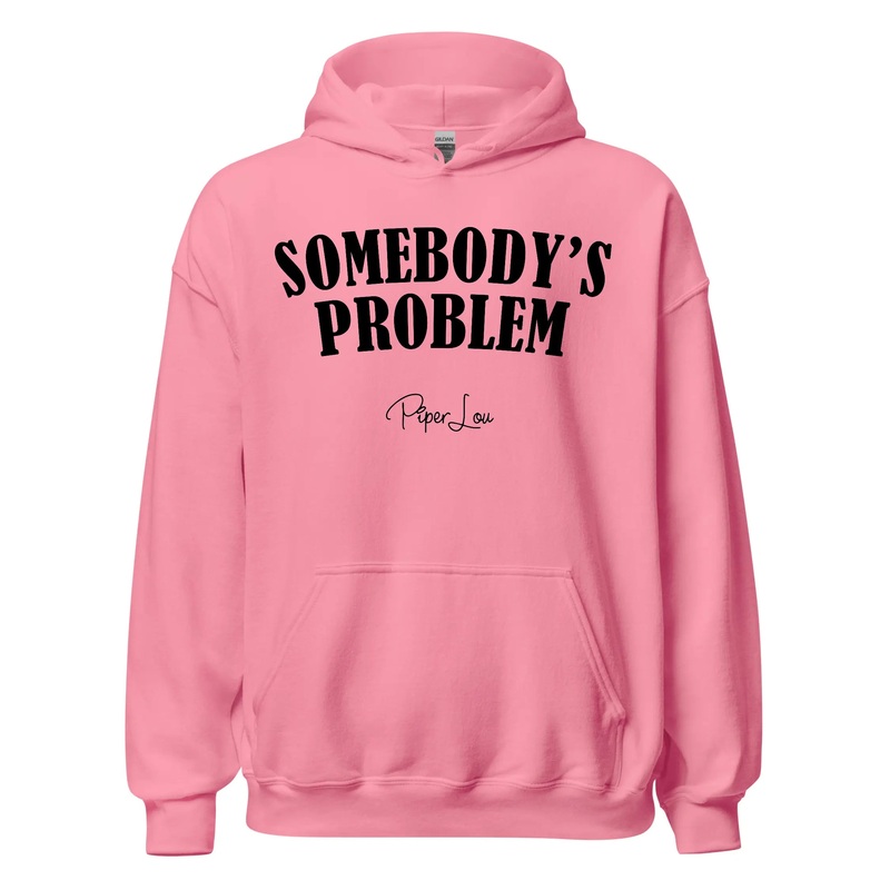 Somebody's Problem - Graphic Hoodie White