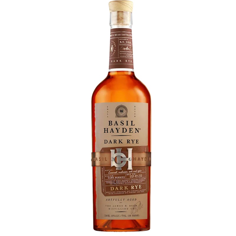 Basil Haydens Dark Rye Whiskey