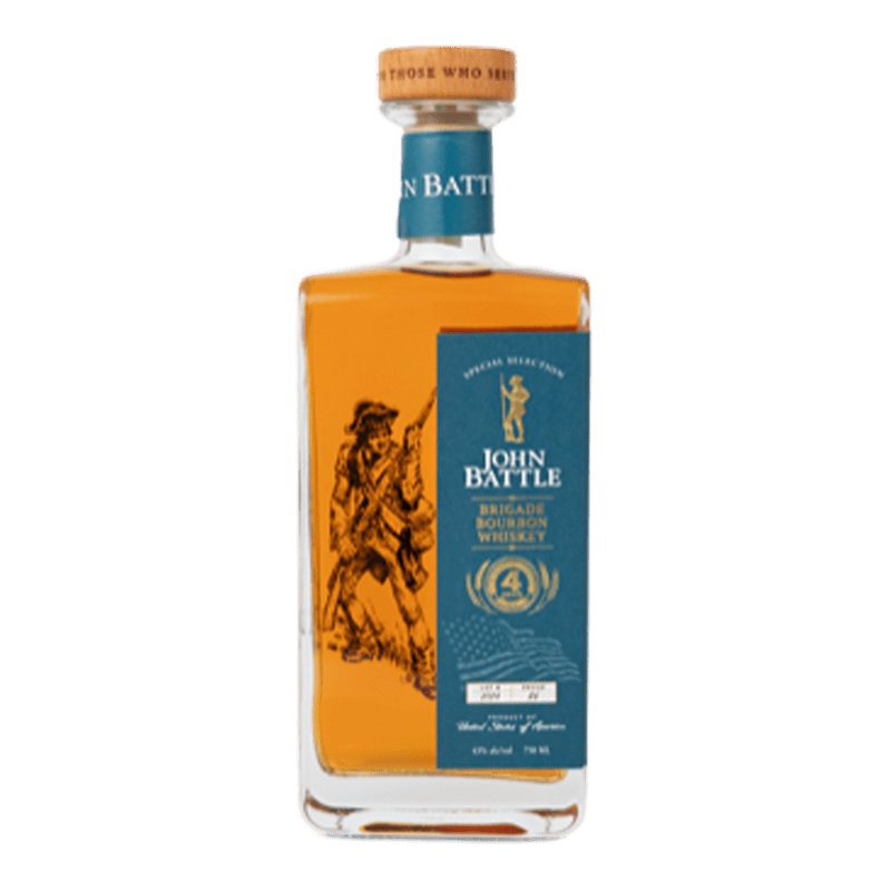 John Battle Brigade Bourbon Whiskey 750ml