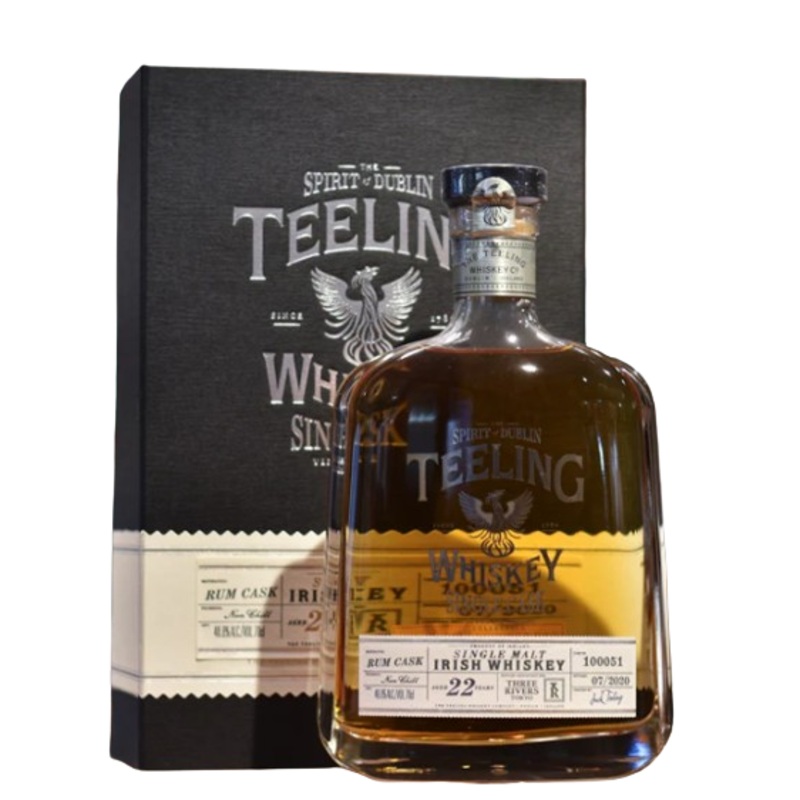 Teeling 22 Year Old 1998 For Three Rivers Tokyo Cask #100051 Single Malt Irish Whiskey | 700ML
