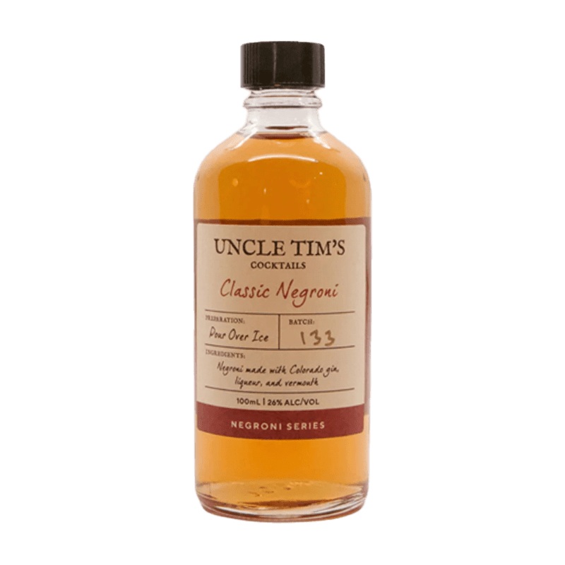 Uncle Tim's Cocktails Classic Negroni 100mL
