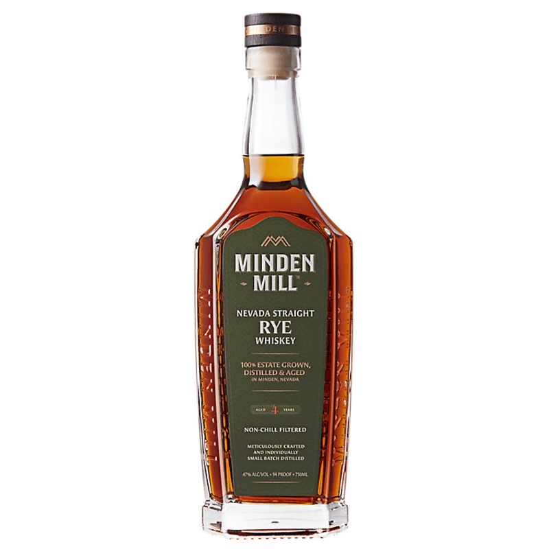 Minden Mill Straight Rye Whiskey 4 Yr 750ml