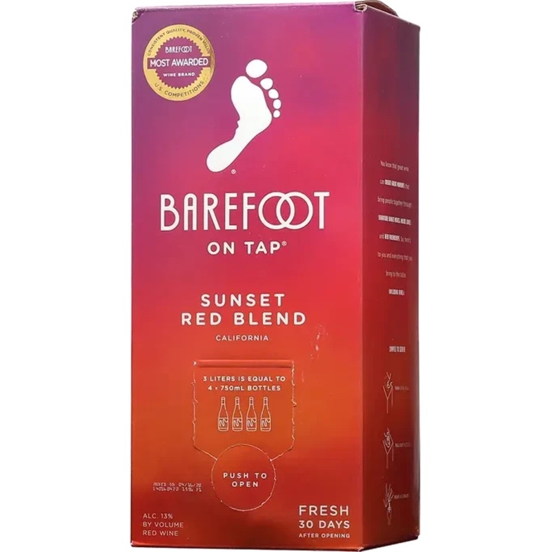 Barefoot Cellars | On Tap Sunset Red Blend (Double Magnum) - NV